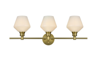 Gene Three Light Wall Sconce in Satin Gold (173|LD2317SG)