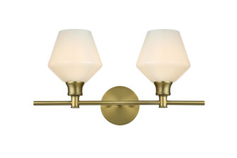 Gene Two Light Wall Sconce in Satin Gold (173|LD2313SG)
