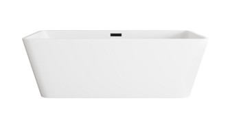 Jamison Bathtub in Glossy White (173|BT30667GWMBK)