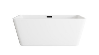 Jamison Bathtub in Glossy White (173|BT30659GWMBK)