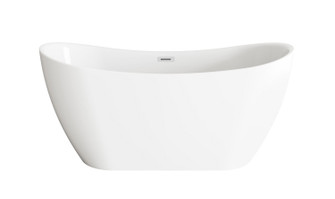 Bristol Bathtub in Glossy White (173|BT30459GWPCH)