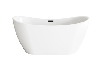 Bristol Bathtub in Glossy White (173|BT30459GWMBK)