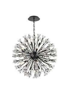 Vera 18 Light Pendant in black (173|2550D32BK)