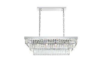 Josephine 12 Light Chandelier in Chrome and Clear (173|1060G36C)