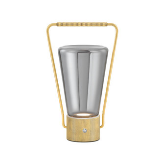 Booker LED Table Lamp in Aged Brass (70|L2831AGB)