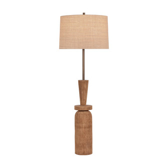 Kinloch One Light Floor Lamp in Bronze Leaf/Ceramic Ash Brown (70|L1164BRLCAB)