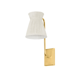 Hollywood One Light Wall Sconce in Aged Brass (70|CB8418AGB)