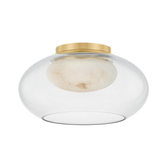 Moore LED Flush Mount in Aged Brass (70|9013AGB)