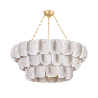 Amalfi 16 Light Chandelier in Vintage Gold Leaf (70|6641VGL)