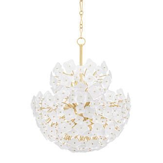 Barrytown 13 Light Chandelier in Vintage Gold Leaf (70|5613VGL)
