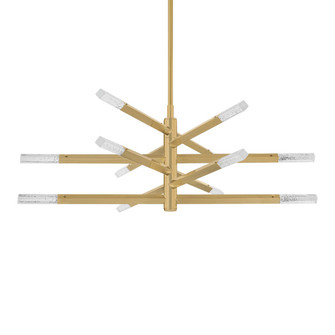Strasbourg LED Chandelier in Vintage Brass (68|50142VB)