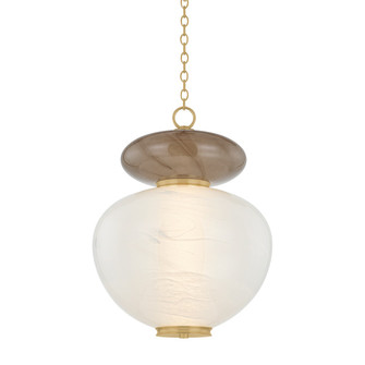 Syros LED Pendant in Vintage Brass (68|49819VB)