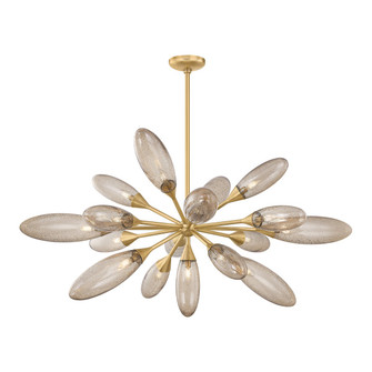 Cordoba 17 Light Chandelier in Vintage Brass (68|49752VB)