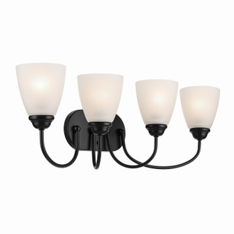 Jolie Four Light Bath in Black (12|45640BK)