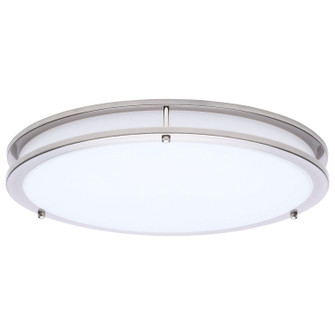 Glamour LED Flush Mount in Brushed Nickel (72|621877)