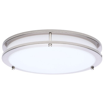 Glamour LED Flush Mount in Brushed Nickel (72|621876)