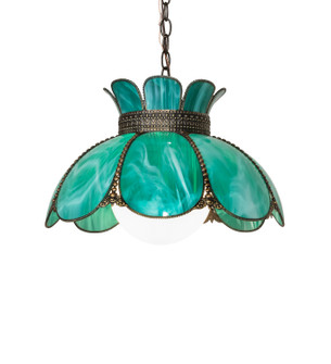 Anabelle One Light Pendant in Highlighted Craftsman Brown Antique Copper (57|285594)