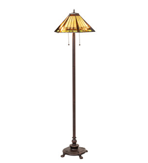 Albuquerque Two Light Floor Lamp in Mahogany Bronze (57|284321)