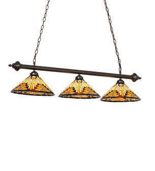 Nuevo Three Light Pendant in Mahogany Bronze (57|283588)