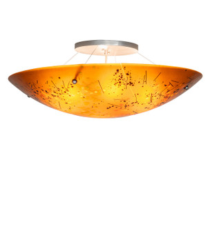 Metro Fusion Six Light Flushmount in Brushed Nickel (57|283556)