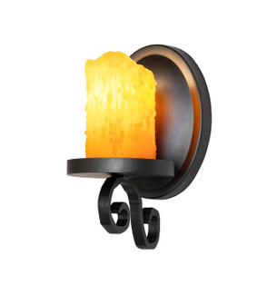 Carpathian One Light Wall Sconce in Wrought Iron (57|283541)