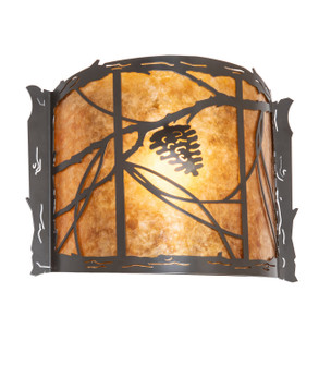 Whispering Pines One Light Wall Sconce in Timeless Bronze (57|282452)