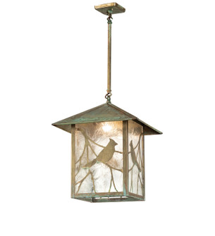 Seneca One Light Pendant in VerdigrisCraftsman Verdigris (57|281432)