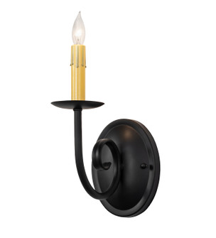 Squire One Light Wall Sconce in Blackwash (57|280742)