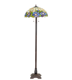 Posy Two Light Floor Lamp in Mahogany Bronze (57|261616)