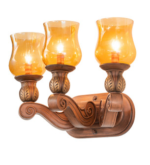 Kendall Three Light Vanity in Portsmouth Cherry (57|18957)