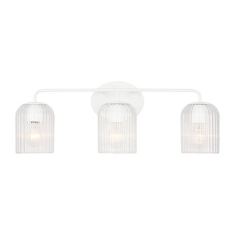 Eisele Three Light Vanity in Matte White (1|GLV1133MWT)