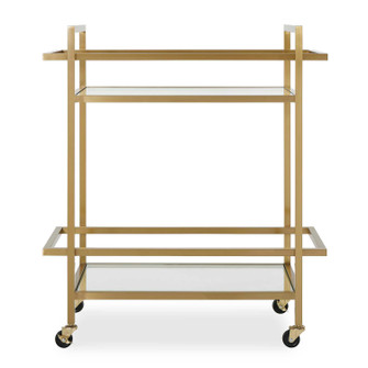 Erena Bar Cart in Brass (52|50205)