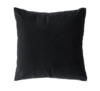 Dianthus Pillow in Black (443|PWFL1459)