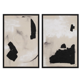 Asia Canvas Art in PAINTED BLACK (443|OL2146)