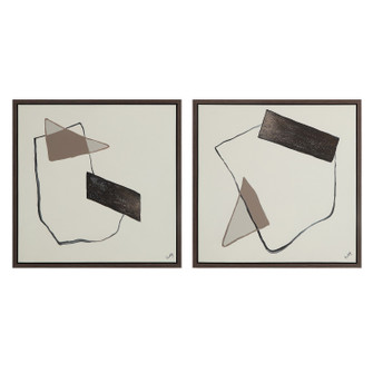 Lacadie Canvas Art in Dark Brown (443|OL2142)