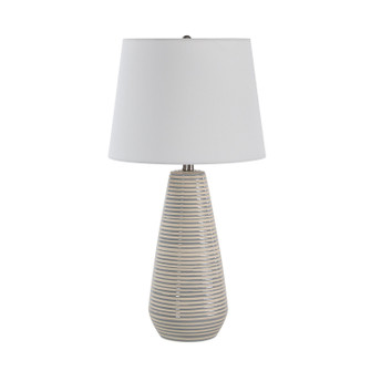 Pera One Light Table Lamp in Gray And Ivory (443|LPT1344)