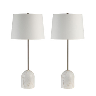 Dili Two Light Table Lamp in White (443|LPT1290SET2)