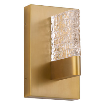 Gamma LED Wall Sconce in Brushed Brass (440|355056)