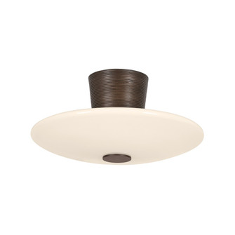 Albus LED Semi Flush Mount in Bronze Leaf (67|C5016BRL)
