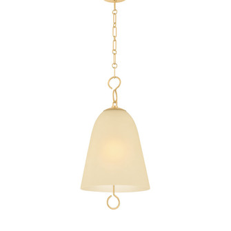 Christine One Light Pendant in Aged Brass (428|H1058701SAGB)