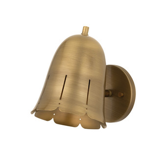 Basil One Light Wall Sconce in Patina Brass (428|H1054101PBR)