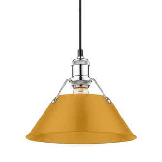 Orwell One Light Pendant in Chrome (62|3306MCHAY)