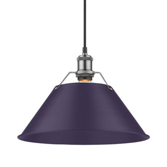 Orwell One Light Pendant in Pewter (62|3306LPWEP)