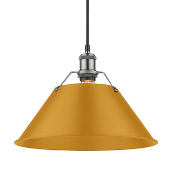 Orwell One Light Pendant in Pewter (62|3306LPWAY)