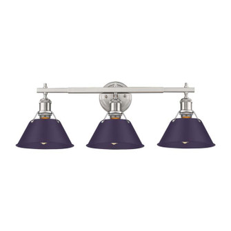 Orwell Three Light Vanity in Pewter (62|3306BA3PWEP)