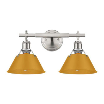 Orwell Two Light Vanity in Pewter (62|3306BA2PWAY)
