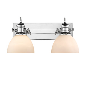 Hines Two Light Bath Vanity in Chrome (62|3118BA2CHOP)