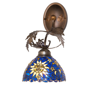 Sun, Moon & Stars One Light Wall Sconce in Antique Copper (57|283902)