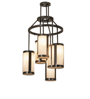 Cartier Six Light Chandelier in Timeless Bronze (57|283785)