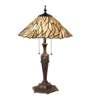 Willow Two Light Table Lamp in Mahogany Bronze (57|248758)